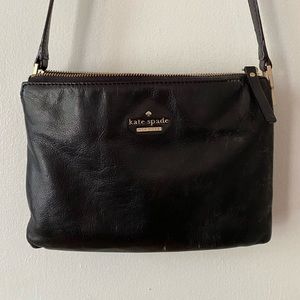 Kate Spade black crossbody purse